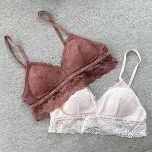 Danskin Lace Bralette Duo